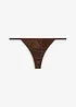 Tanga in tessuto glitterato, bonprix