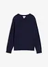 Maglione in filato fine di puro cotone, bonprix