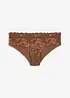 Culotte in pizzo bicolore, bonprix
