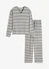 Tuta da casa oversize in morbido materiale, bonprix
