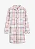 Camicia da notte in flanella con bottoni, bonprix