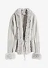 Cardigan con pelliccia sintetica, bonprix