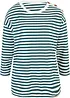 Maglia a maniche lunghe oversize con bottoni, bonprix