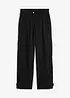 Pantaloni cargo in misto lino, bonprix