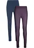 Leggings lunghi (pacco da 2), bonprix
