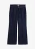 Jeans wide leg con cintura, vita media, bonprix