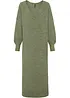 Abito in maglia oversize di media lunghezza, bonprix