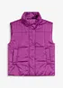 Gilet trapuntato leggermente lucido, bonprix