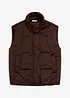 Gilet trapuntato leggermente lucido, bonprix