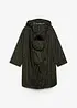 Mantella prémaman impermeabile 3 in 1 con inserto babywearing e sacchetto, bonprix