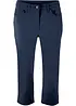 Jeans straight con cinta comoda, vita media, bonprix