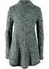 Maglione poncho lungo a maniche lunghe, bonprix