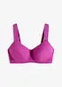 Reggiseno senza ferretto con coppe preformate e spalline imbottite, bonprix