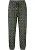 Pantaloni fantasia a pinocchietto, bonprix