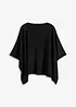 Poncho corto in lana, bonprix