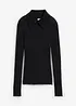 Maglione in filato fine di lana merino, bonprix