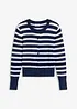 Cardigan in maglia fine a righe, bonprix