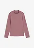 Maglia a maniche lunghe con collo dritto, bonprix