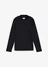 Maglia a maniche lunghe con collo dritto, bonprix
