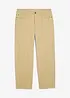 Pantaloni in twill con fascia comoda in vita, straight, bonprix