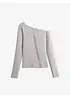 Maglia a costine a maniche lunghe, bonprix