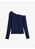 Maglia a costine a maniche lunghe, bonprix