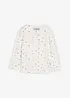 Maglia a maniche lunghe in puro cotone biologico, bonprix