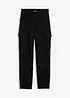 Pantaloni cargo da jogging in puro cotone biologico, bonprix