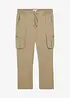 Pantaloni cargo regular fit in puro cotone, straight, bonprix