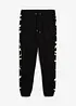 Pantaloni in felpa con inserto, regular fit, bonprix