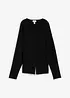 Cardigan sfiancato in misto viscosa, bonprix