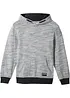 Felpa con cappuccio in misto cotone morbido, bonprix