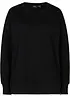 Felpa in misto cotone, bonprix