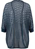 Cardigan lungo con motivo traforato, bonprix