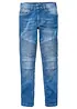 Jeans skinny elasticizzati con vita regolabile, straight, bonprix