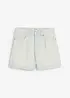 Shorts di jeans, vita alta, bonprix