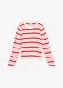T-shirt in maglia a righe, bonprix