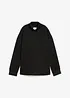 Felpa a collo alto in tessuto effetto neoprene, bonprix