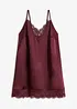 Sottoveste in satin con effetto lucido, bonprix