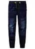 Jeans in felpa con elastico in vita regular fit, tapered, bonprix