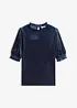 Maglia in velluto morbido, bonprix
