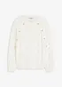 Maglione in filato fine misto viscosa, bonprix