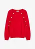 Maglione in filato fine misto viscosa, bonprix