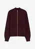 Cardigan con motivo a trecce, bonprix