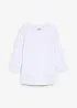 Maglia con maniche a 3/4 e puro cotone biologico, bonprix