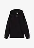 Felpa lunga con zip, bonprix