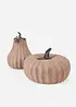 Soprammobili a forma di zucca (set da 2), bonprix