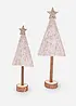 Soprammobile abeti con fiocchi di neve, bonprix
