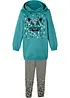 Felpa e leggings in misto cotone biologico (set 2 pezzi), bonprix