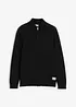 Cardigan con collo dritto e cotone riciclato, bonprix